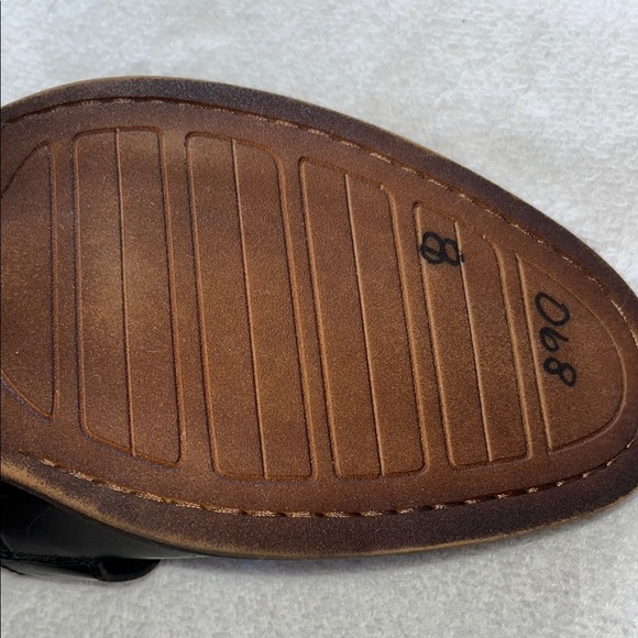 Kenneth Cole Black Leather Loafers Sleek Moccasin Style - Picture 10 of 11